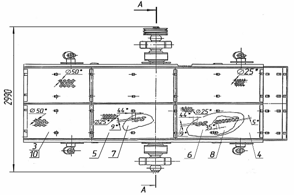 ДС-168 58.02.000 Короб (по запчастям)